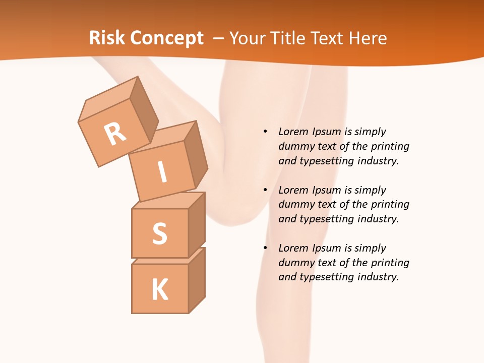 Waxing Legs Careless PowerPoint Template