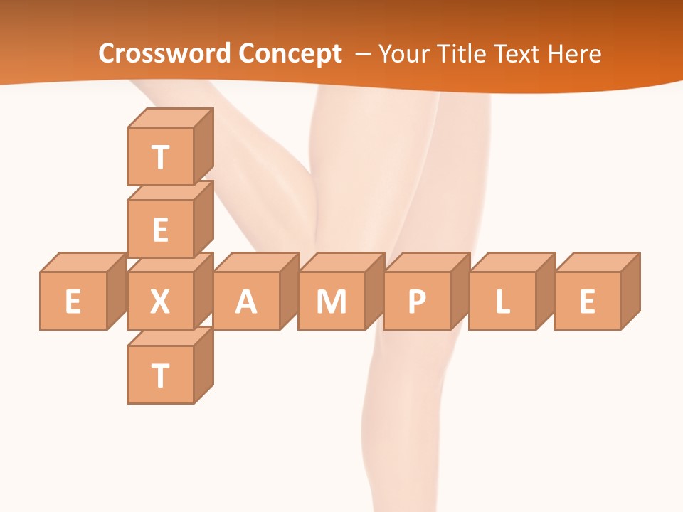 Waxing Legs Careless PowerPoint Template