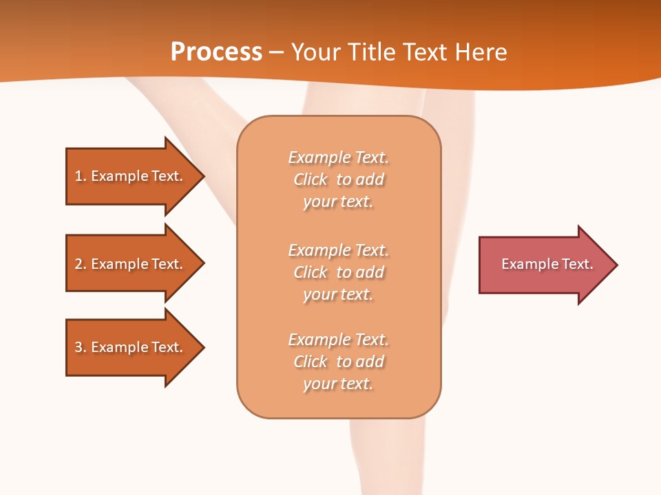 Waxing Legs Careless PowerPoint Template