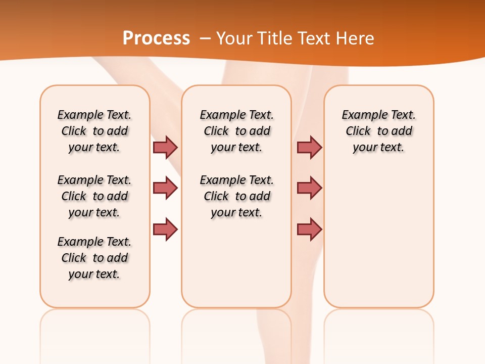 Waxing Legs Careless PowerPoint Template