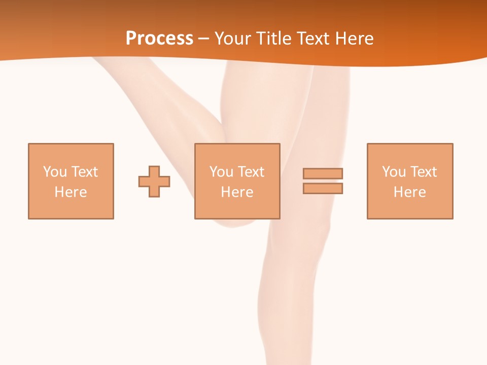 Waxing Legs Careless PowerPoint Template