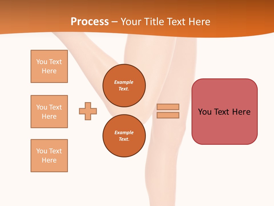 Waxing Legs Careless PowerPoint Template