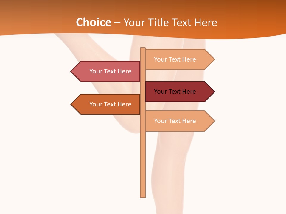 Waxing Legs Careless PowerPoint Template