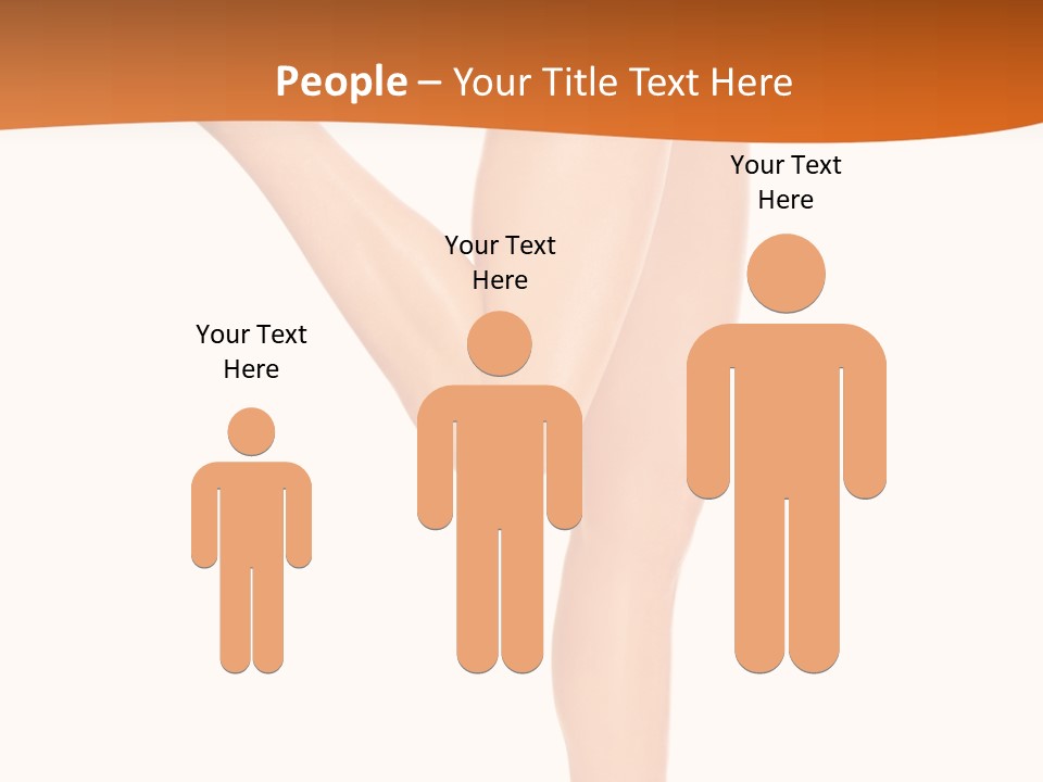 Waxing Legs Careless PowerPoint Template