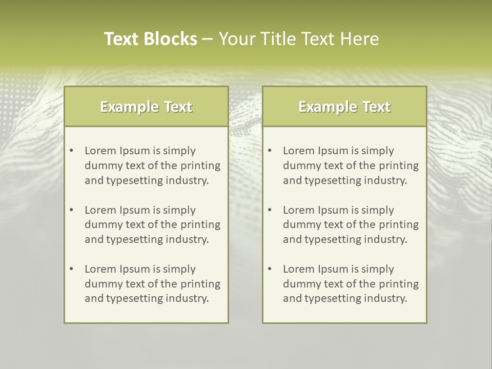 One States Value PowerPoint Template