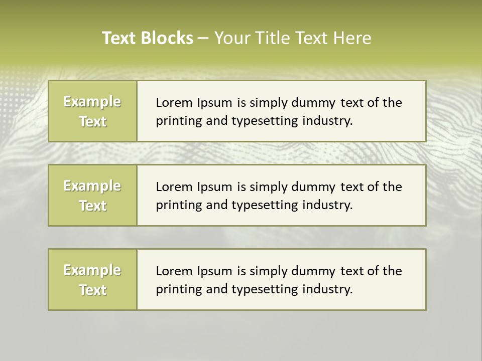 One States Value PowerPoint Template