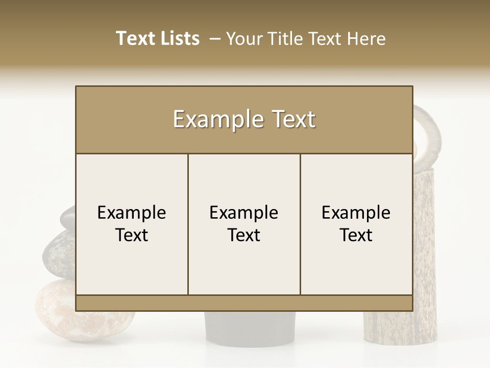 Studio Charming Shoulder PowerPoint Template