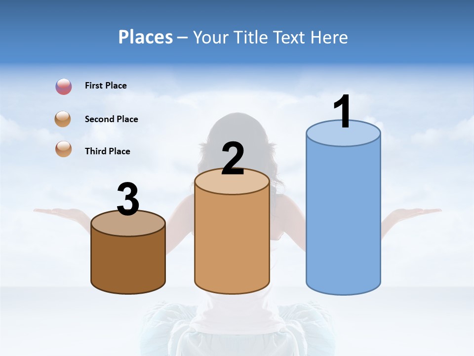 Young Relax Beauty PowerPoint Template