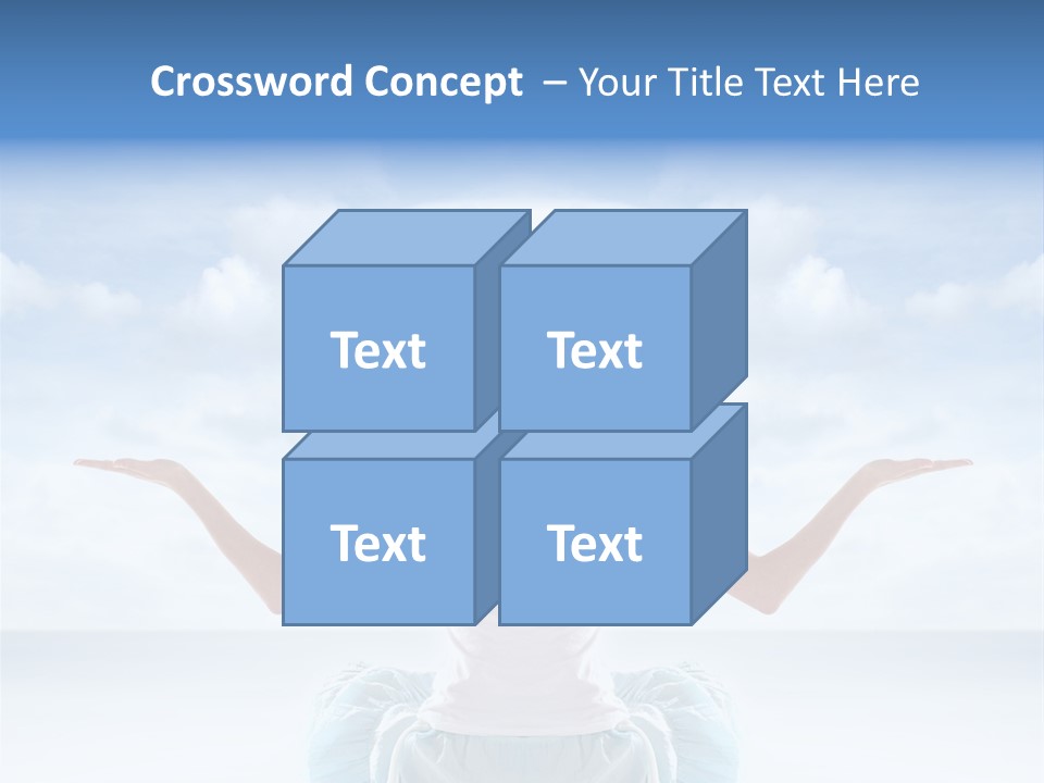 Young Relax Beauty PowerPoint Template
