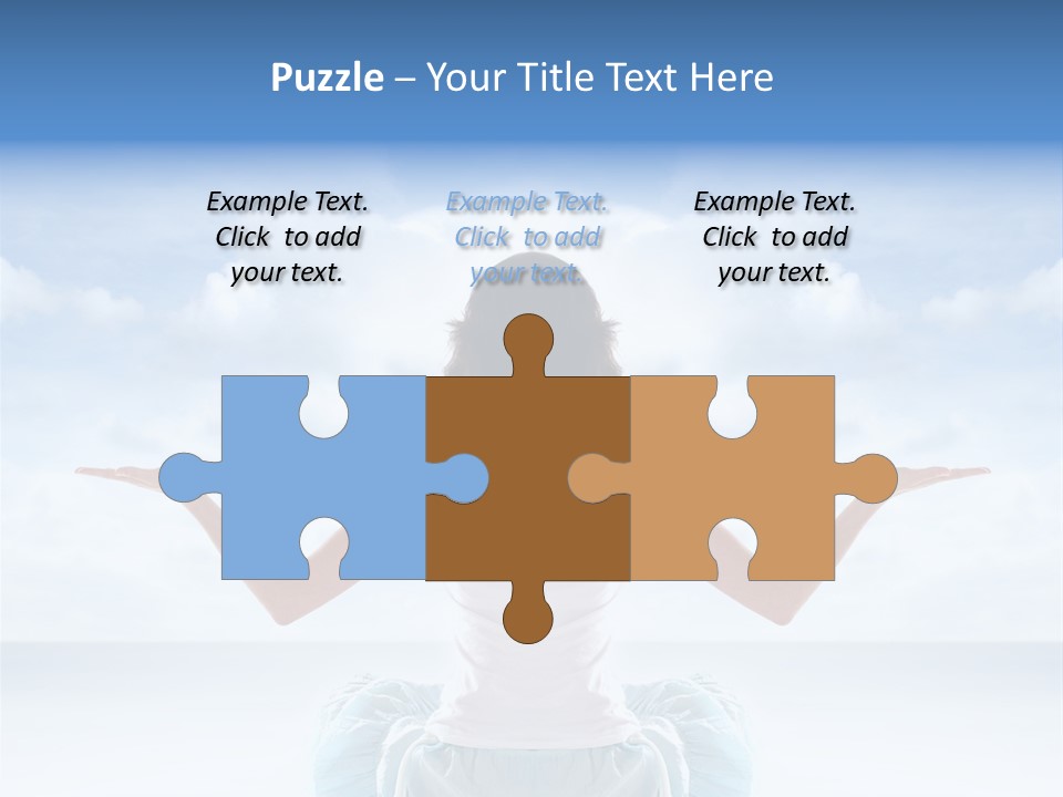 Young Relax Beauty PowerPoint Template