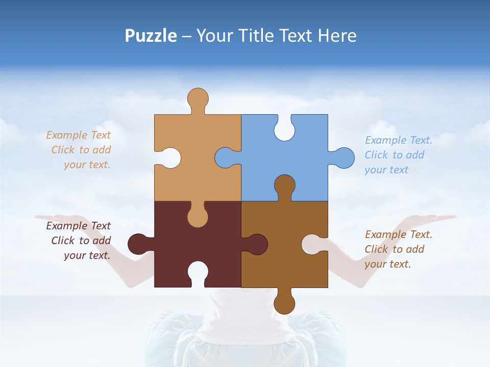 Young Relax Beauty PowerPoint Template