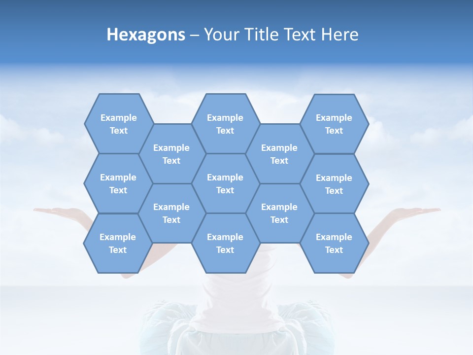 Young Relax Beauty PowerPoint Template