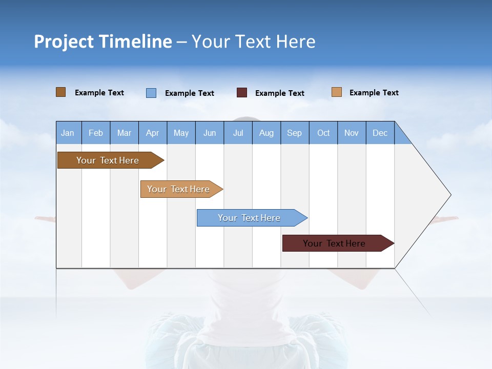 Young Relax Beauty PowerPoint Template