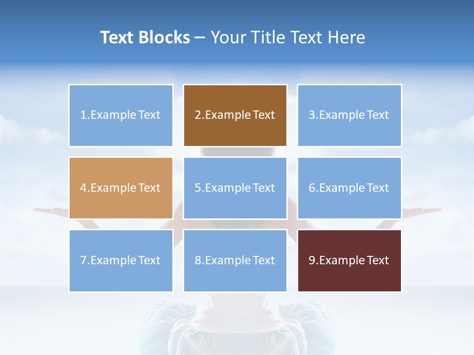 Young Relax Beauty PowerPoint Template