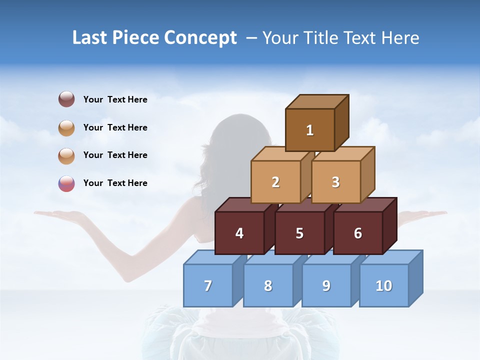 Young Relax Beauty PowerPoint Template