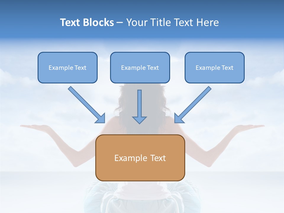 Young Relax Beauty PowerPoint Template