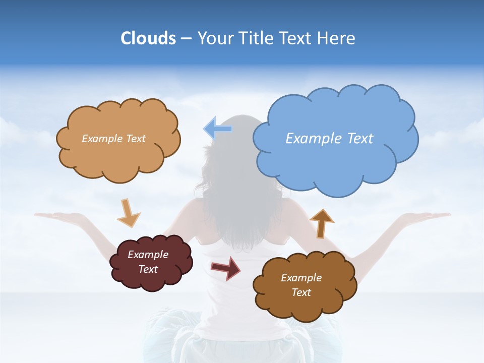 Young Relax Beauty PowerPoint Template