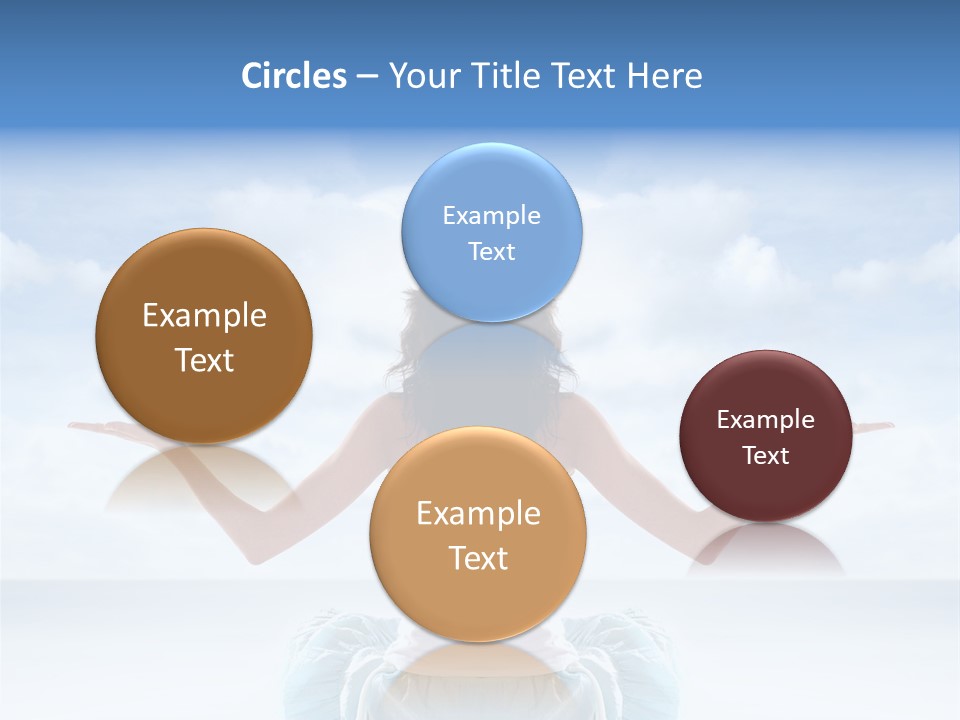 Young Relax Beauty PowerPoint Template