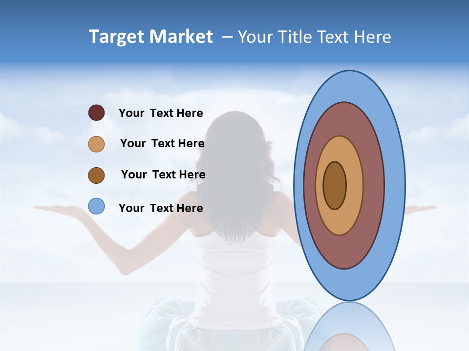 Young Relax Beauty PowerPoint Template