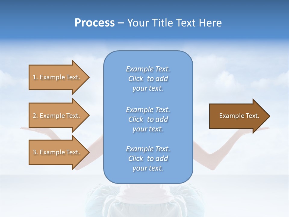 Young Relax Beauty PowerPoint Template