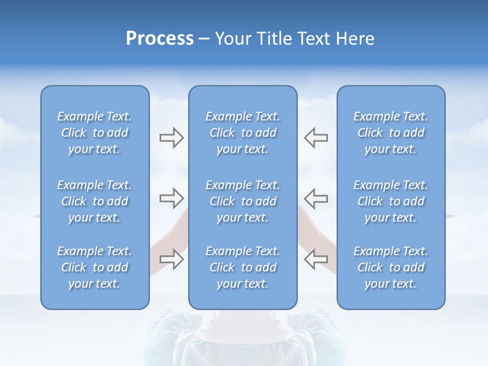 Young Relax Beauty PowerPoint Template