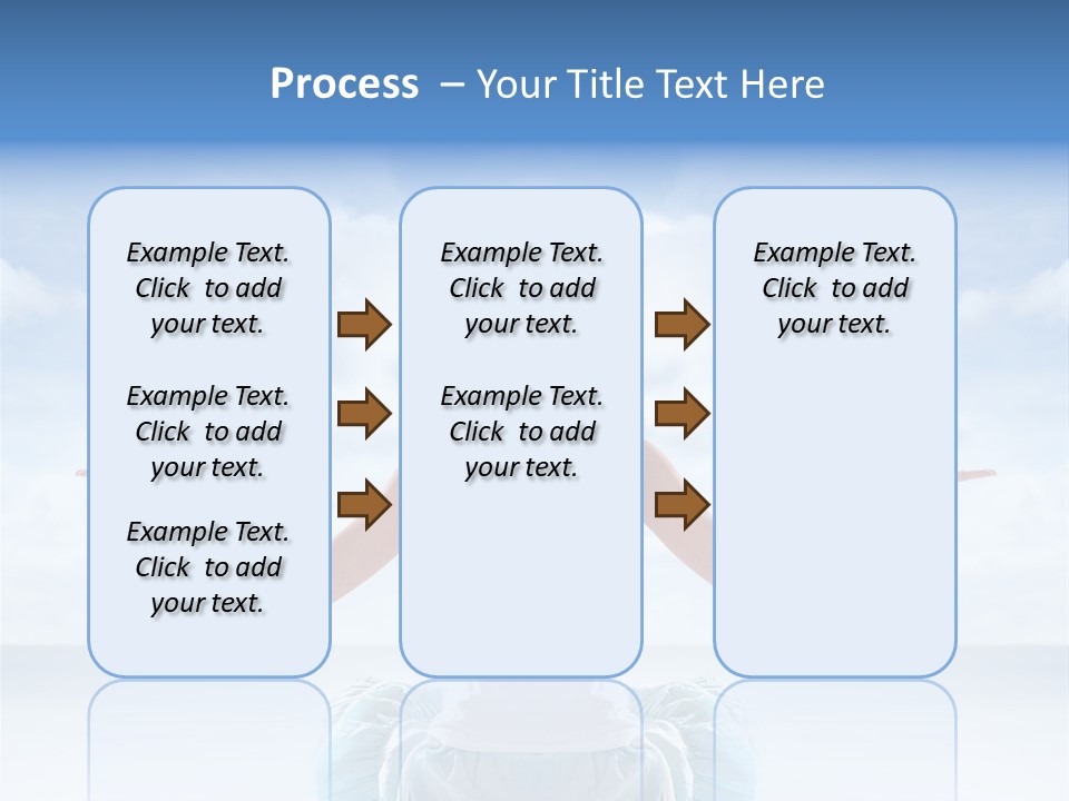 Young Relax Beauty PowerPoint Template