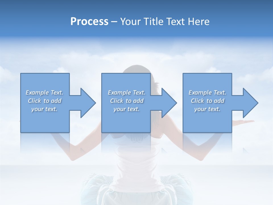 Young Relax Beauty PowerPoint Template