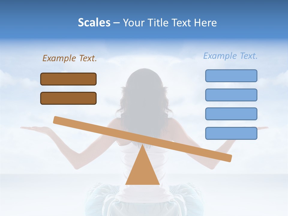 Young Relax Beauty PowerPoint Template