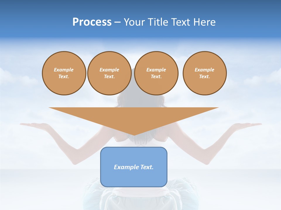 Young Relax Beauty PowerPoint Template