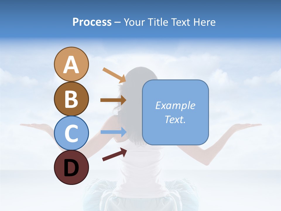 Young Relax Beauty PowerPoint Template