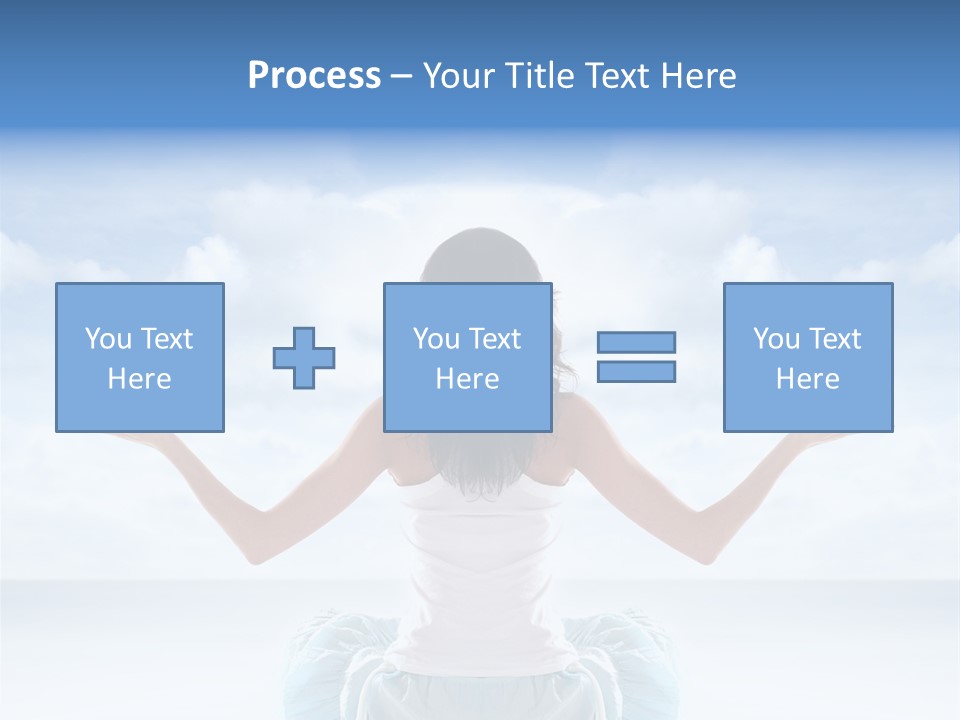 Young Relax Beauty PowerPoint Template