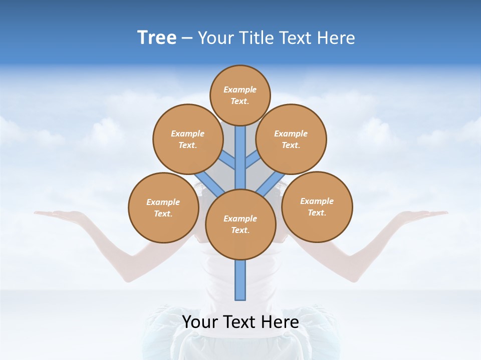 Young Relax Beauty PowerPoint Template