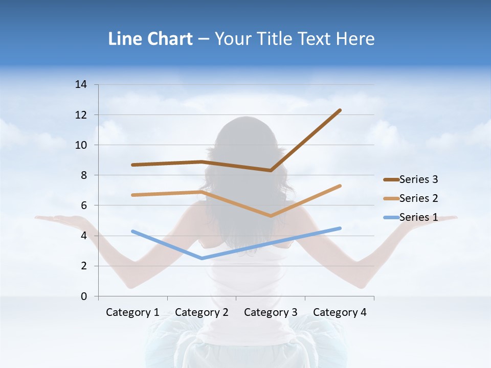 Young Relax Beauty PowerPoint Template