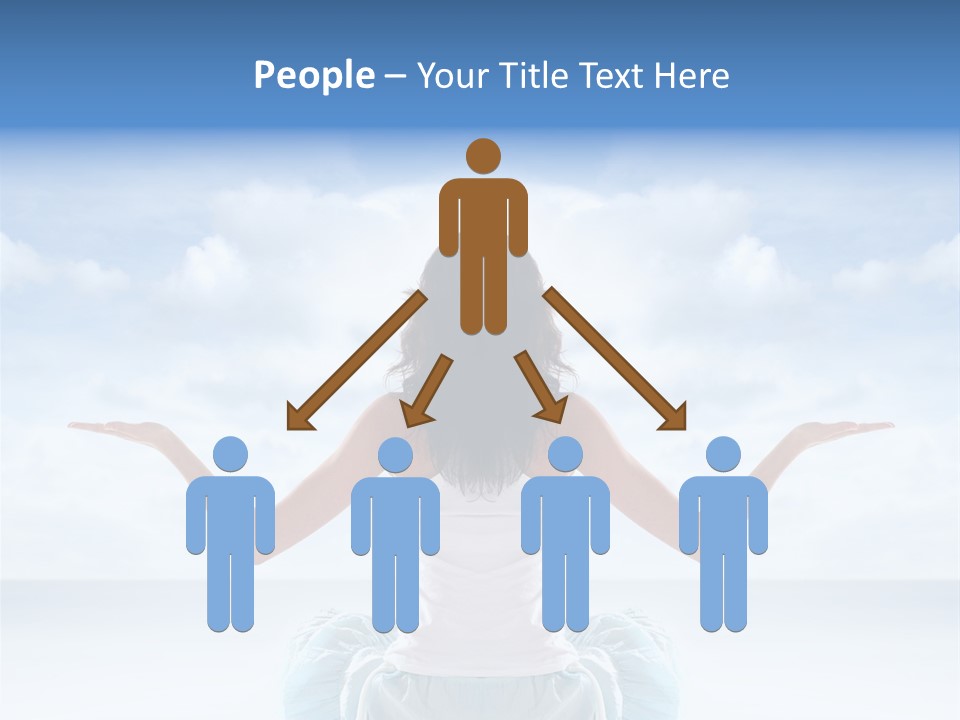 Young Relax Beauty PowerPoint Template