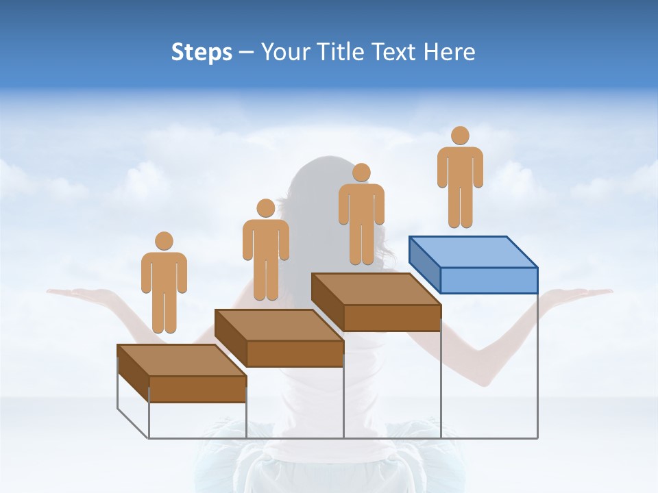 Young Relax Beauty PowerPoint Template