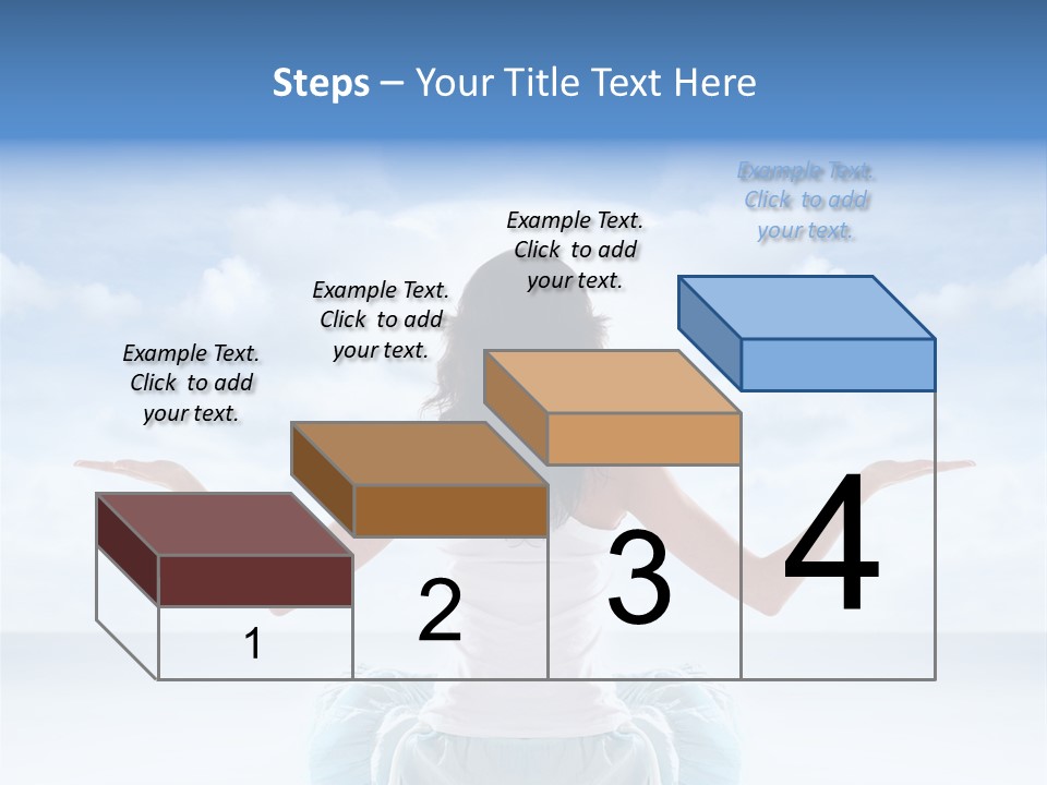 Young Relax Beauty PowerPoint Template