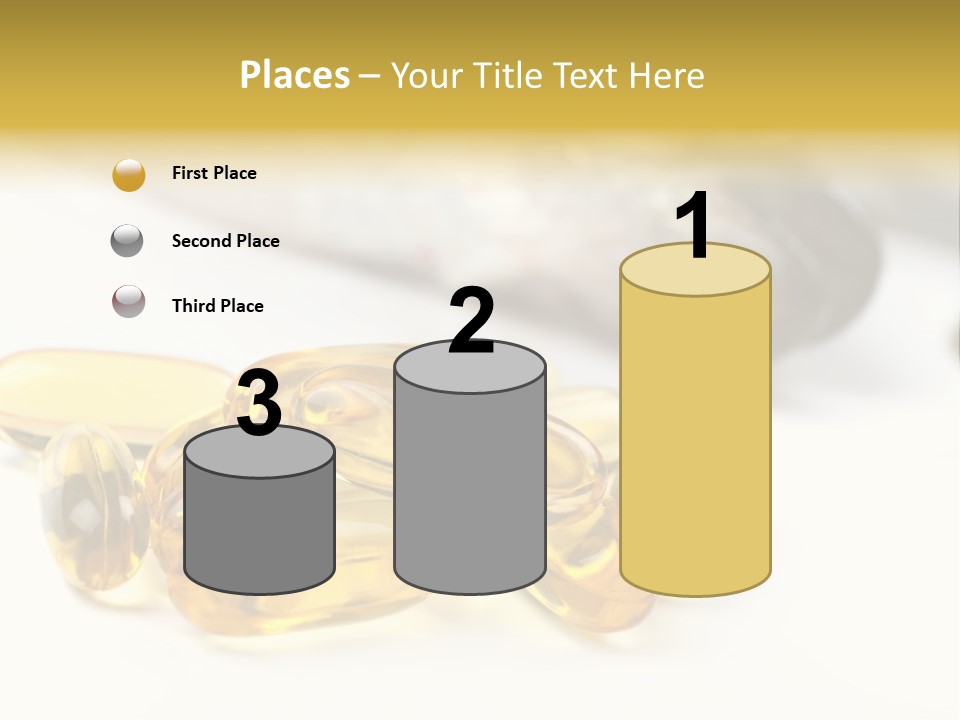 Fish Oil Capsule PowerPoint Template