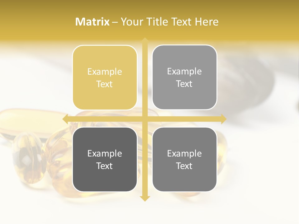 Fish Oil Capsule PowerPoint Template