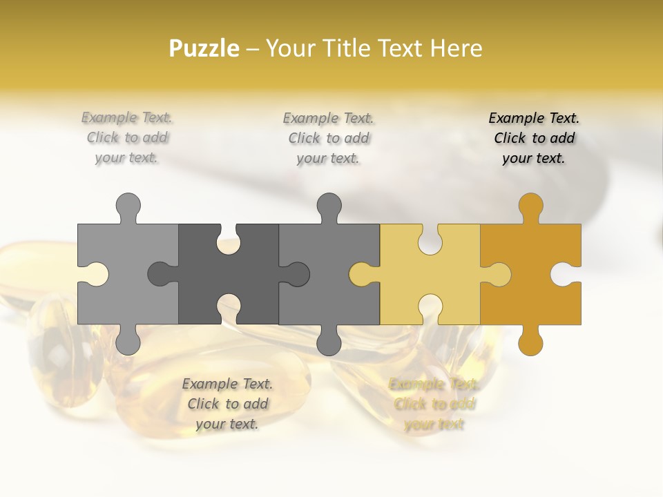 Fish Oil Capsule PowerPoint Template