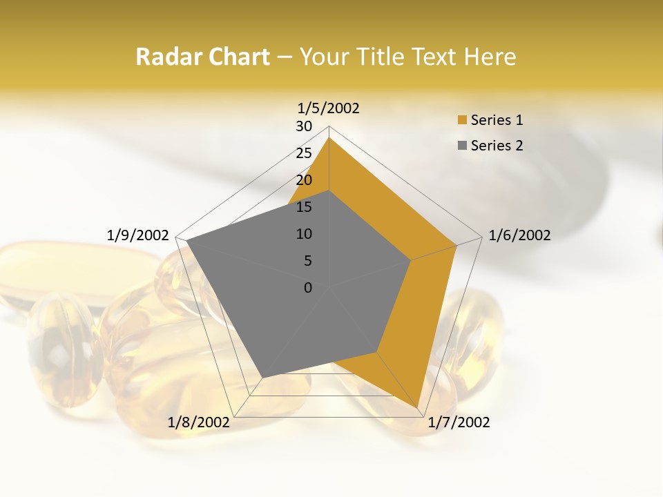 Fish Oil Capsule PowerPoint Template