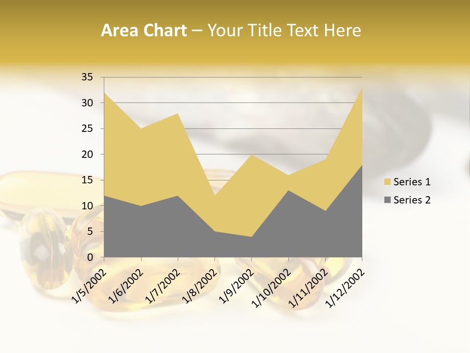 Fish Oil Capsule PowerPoint Template