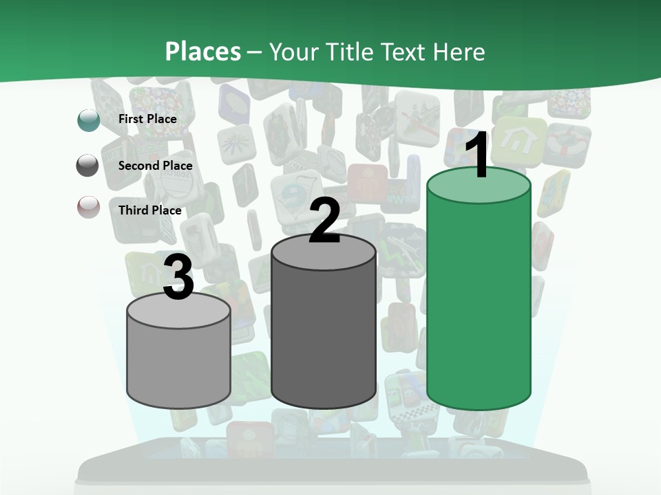 Cellular Many Telecommunications PowerPoint Template