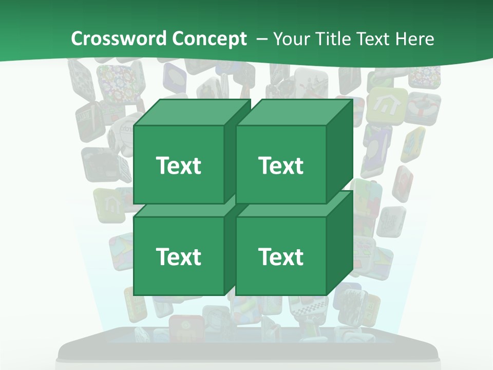 Cellular Many Telecommunications PowerPoint Template