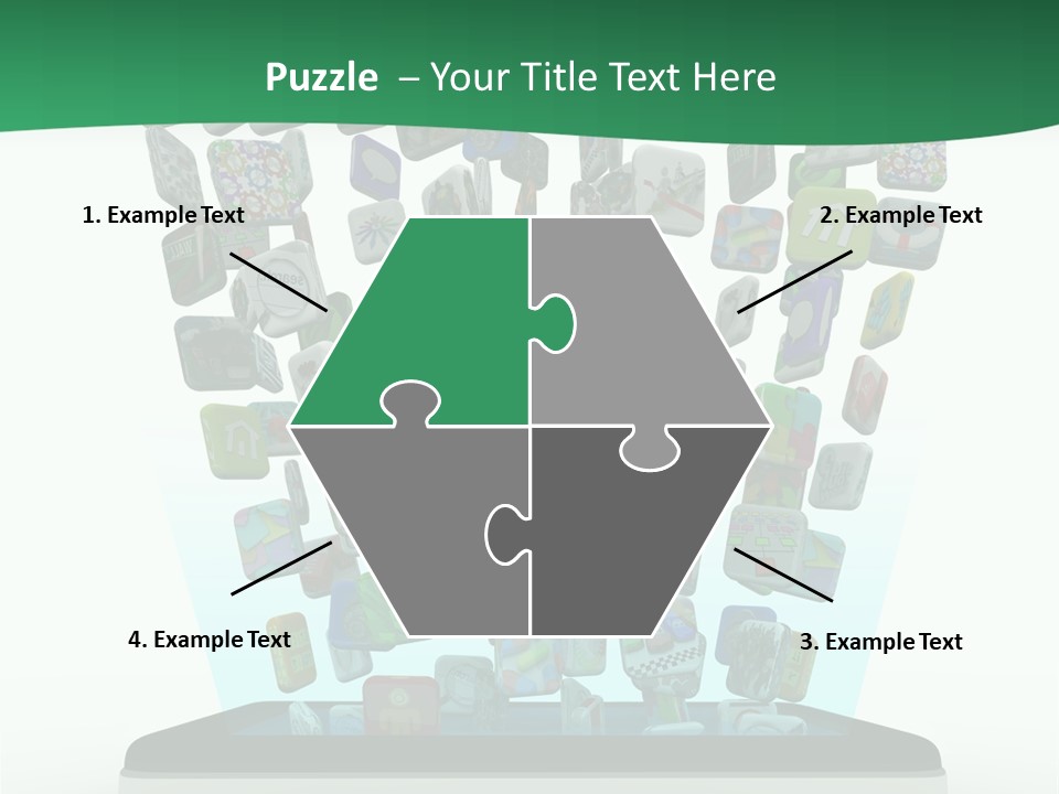 Cellular Many Telecommunications PowerPoint Template