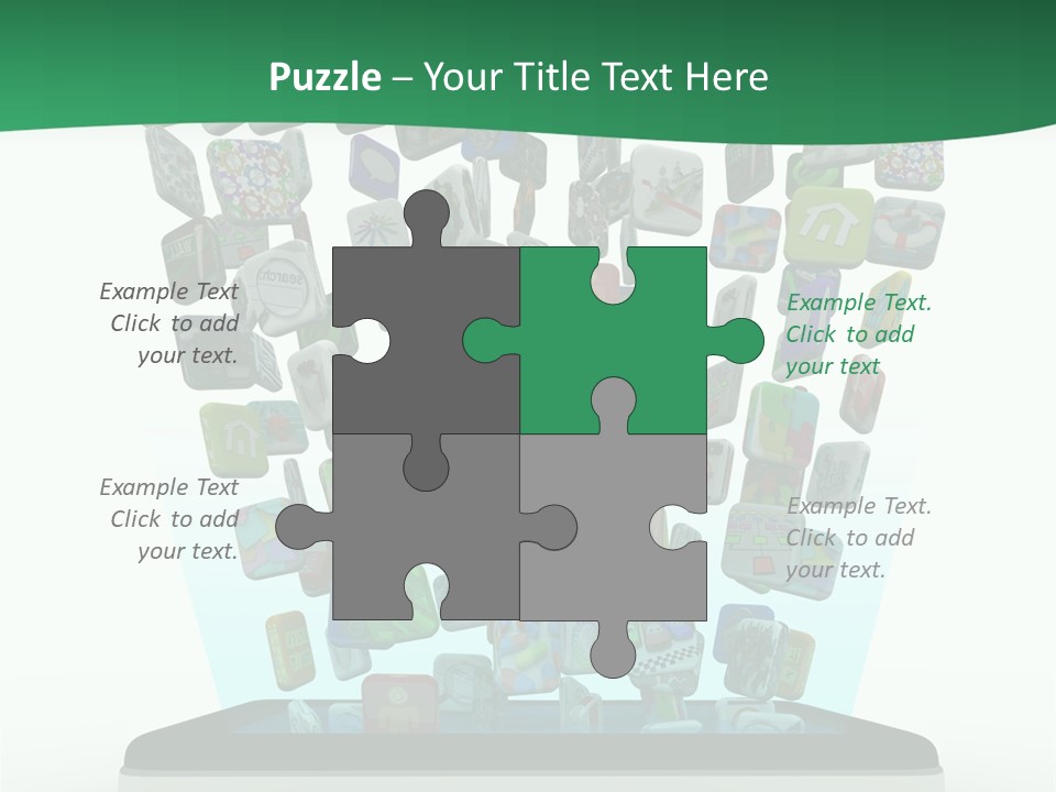 Cellular Many Telecommunications PowerPoint Template