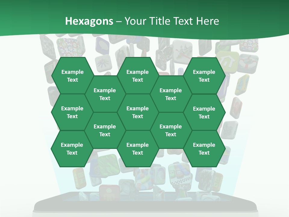 Cellular Many Telecommunications PowerPoint Template