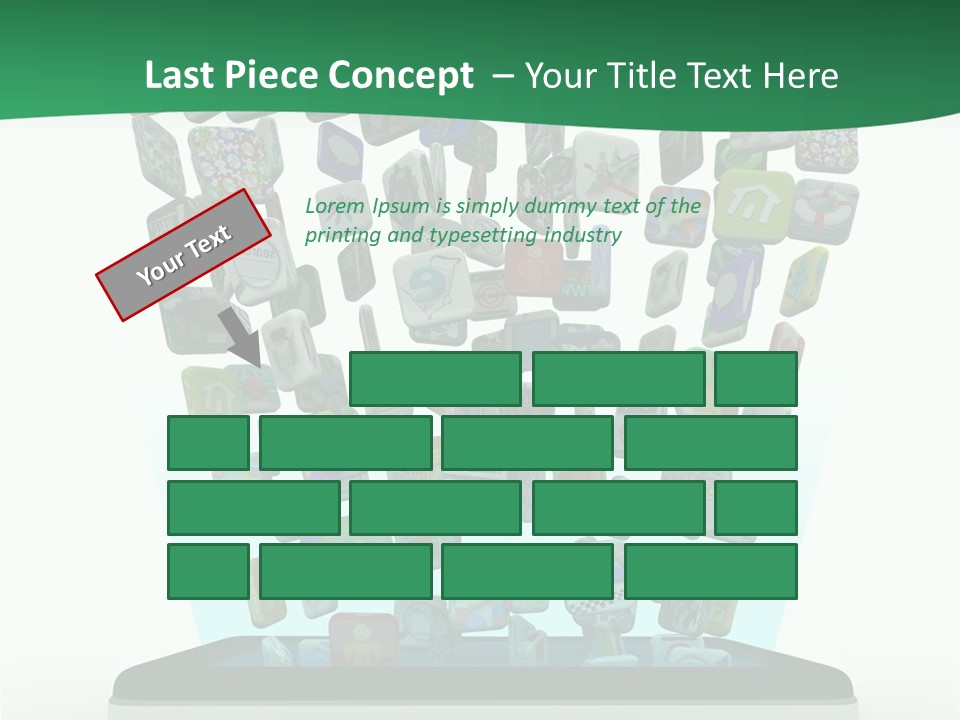 Cellular Many Telecommunications PowerPoint Template