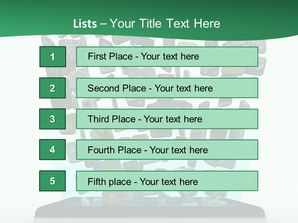 Cellular Many Telecommunications PowerPoint Template
