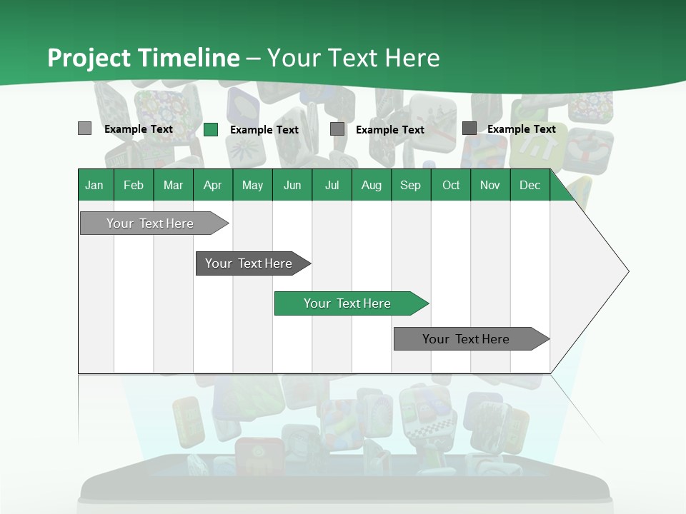 Cellular Many Telecommunications PowerPoint Template