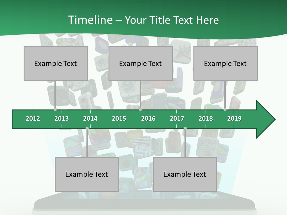 Cellular Many Telecommunications PowerPoint Template